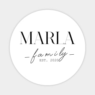 Marla Family EST. 2020, Surname, Marla Magnet